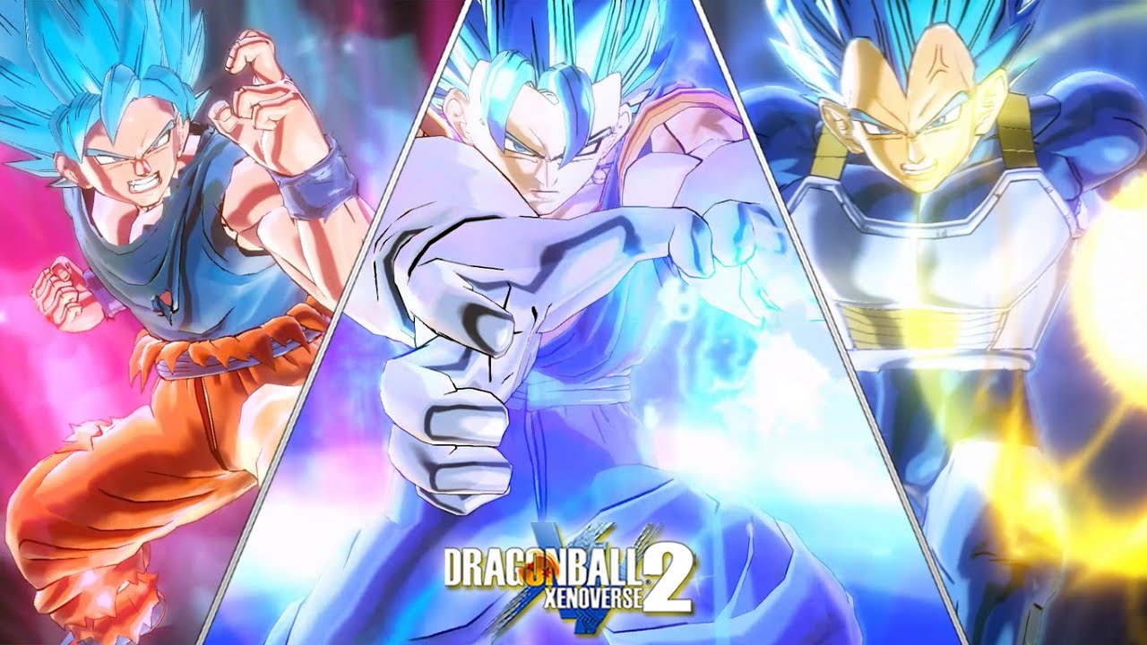 *NEW* Duo SSBK Goku & SSBE Vegeta tag with POTARA FUSION! Dragon Ball Xenoverse 2