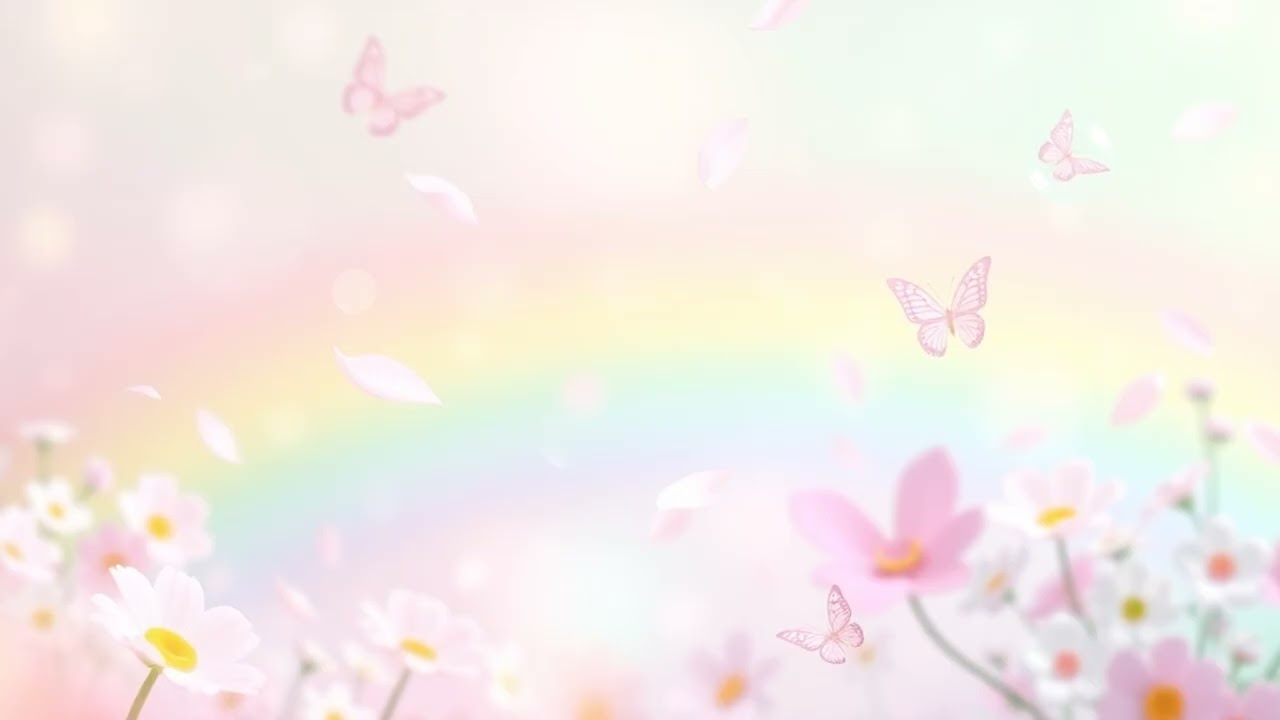 Baby Sleep Music 🌈 Rainbow Bubbles Sensory Video – 20 Seconds – Calming for Newborns