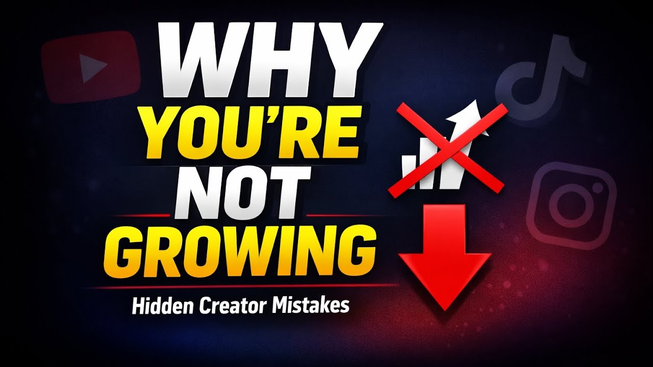 Why Most Small Creators Never Grow (And Don’t Know Why)