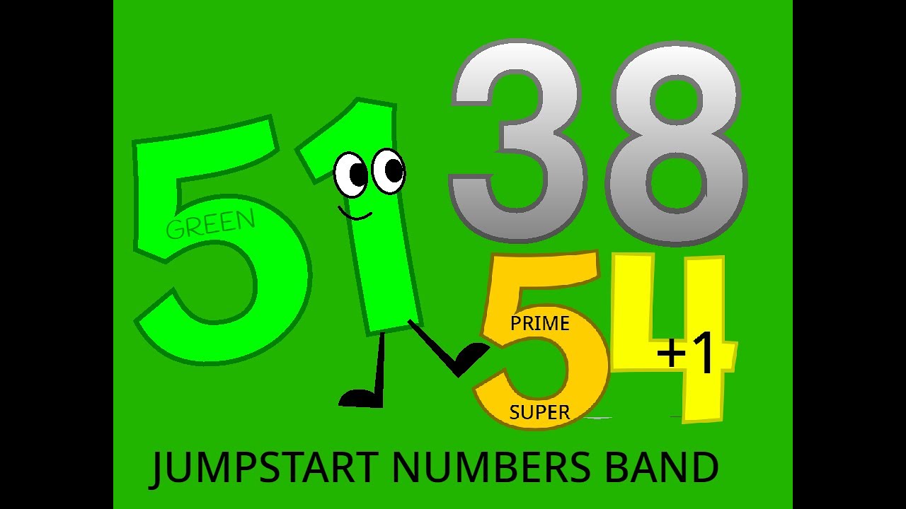 (NOT ACTUAL!) My Jumpstart Numbers Band 38-54