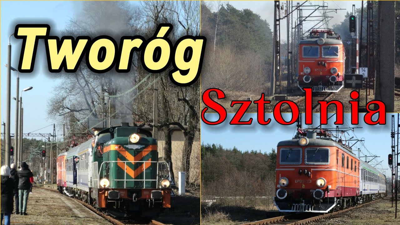 EP05-23 + SM42-741 z Pociągiem TurKol.pl SZTOLNIA na Linii Kolejowej 144