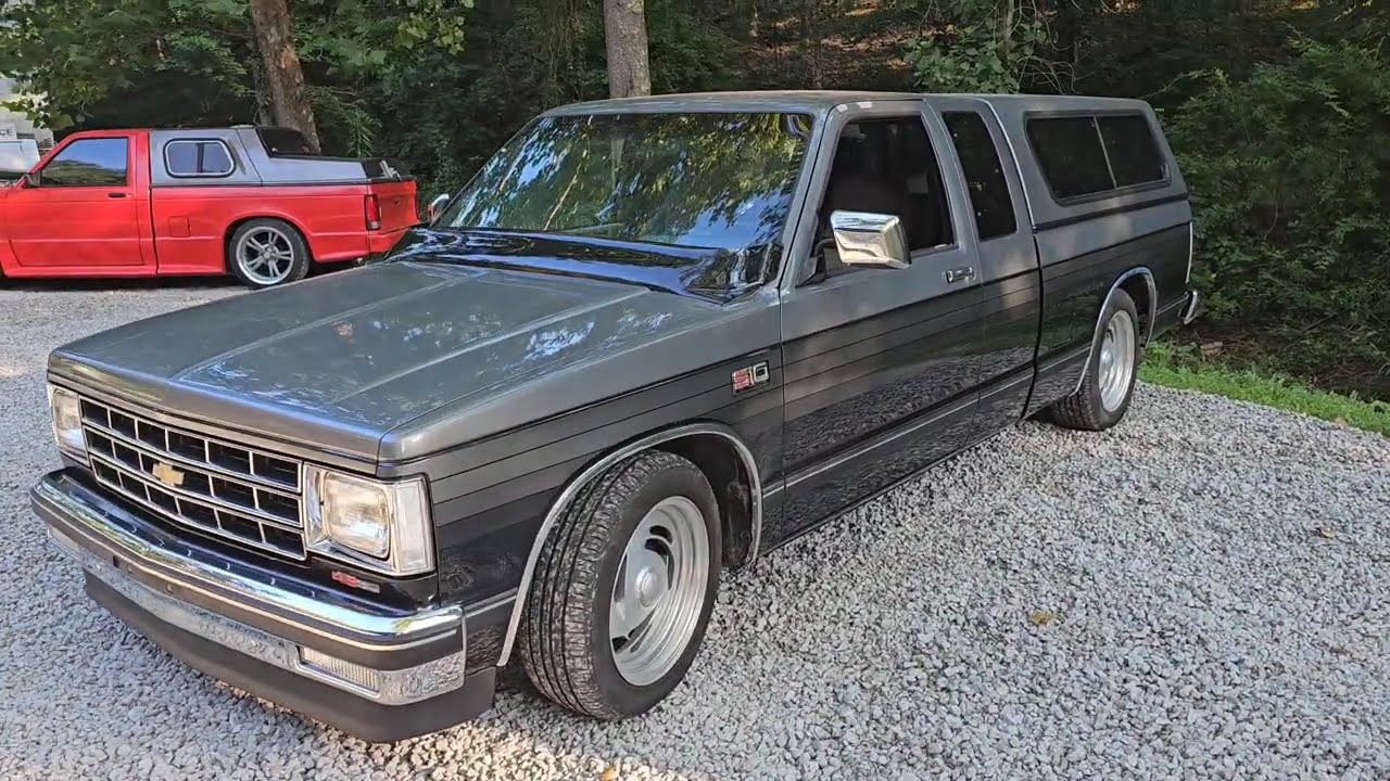 Fade2Black 2 years later.  1989 chevy s10 extended cab update.