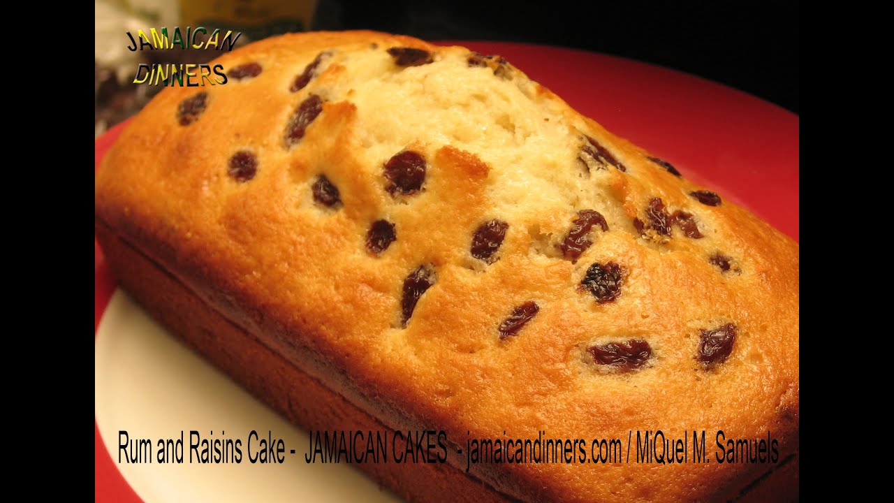 RUM AND RAISINS CAKE recipe