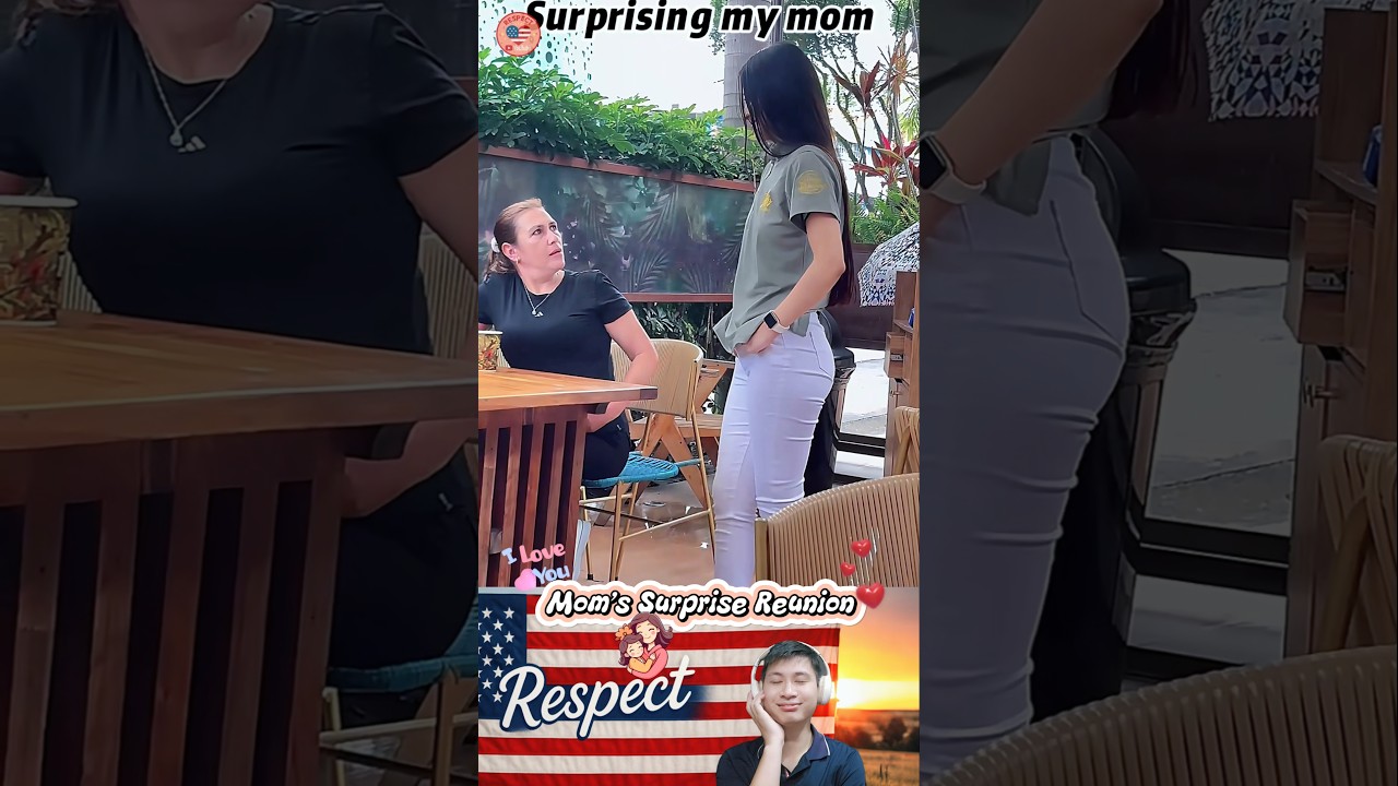 Mom's Surprise Reunion 🥰💖 #shorts #surprise #reunion #mom #family #love #meet #foryou #emotional