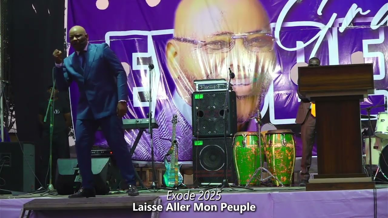 EXODE 2025 Laisse aller mon peuple avec l'apôtre Alain PACIFIQUE