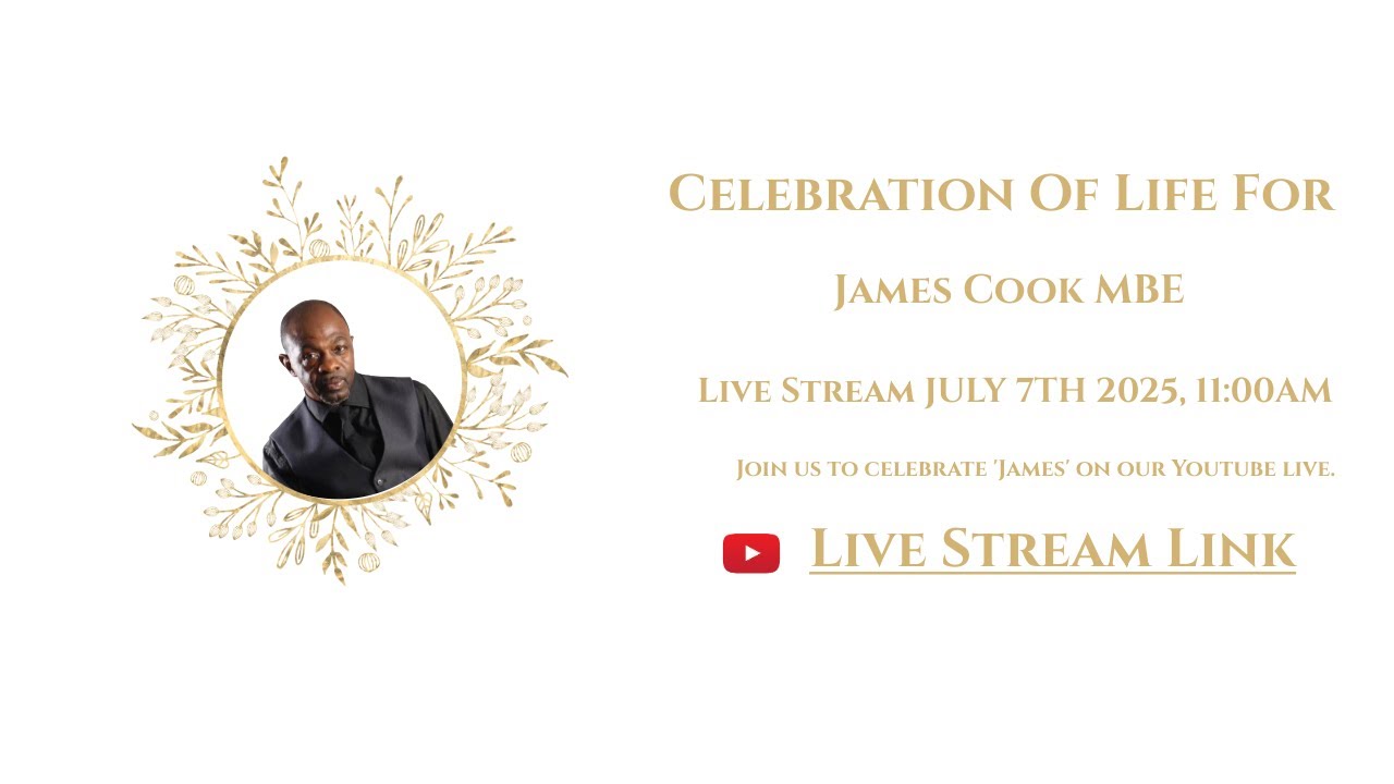 Mr James Cook MBE - Celebration Of Life