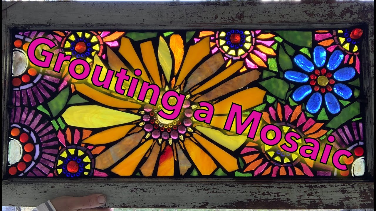 Grouting a Mosaic