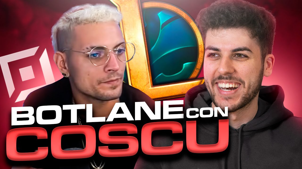 &iexcl;AVENTURAS en BOTLANE con COSCU! Unranked to CHALLENGER #2 | Werlyb