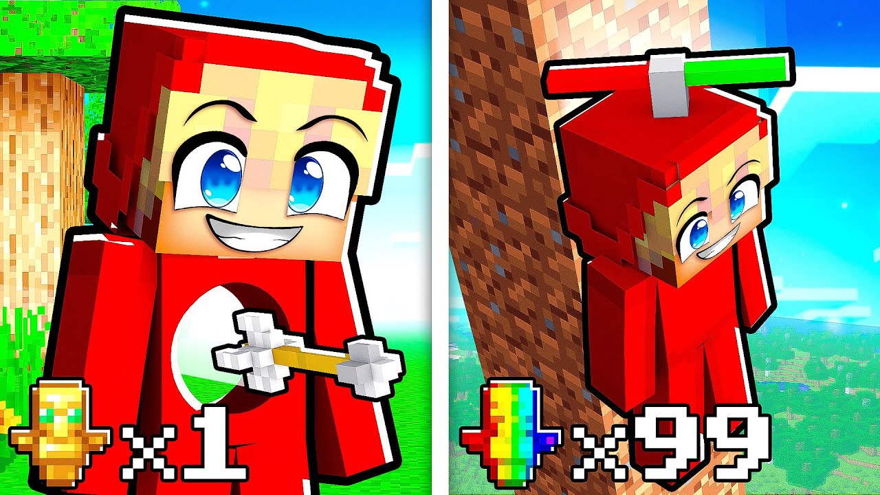 Jag Gjorde Det OMÖJLIGT För Min Vän Att Dö i Minecraft!