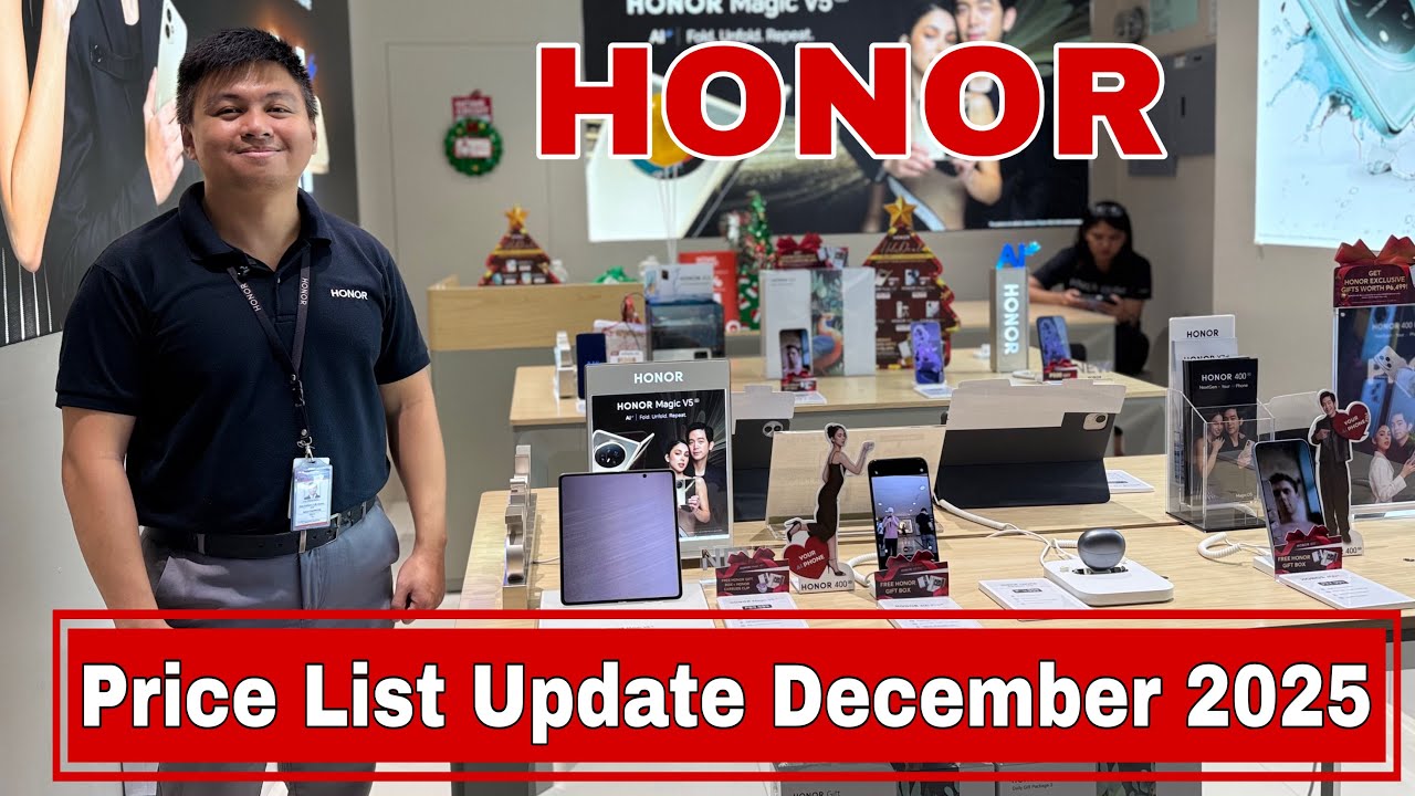 HONOR Price List Update December 2025 | Honor Pad Series, Honor 400 Series, Honor X Series 