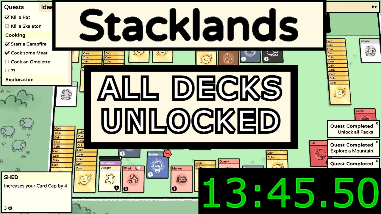 Stacklands | All Decks in 13:45