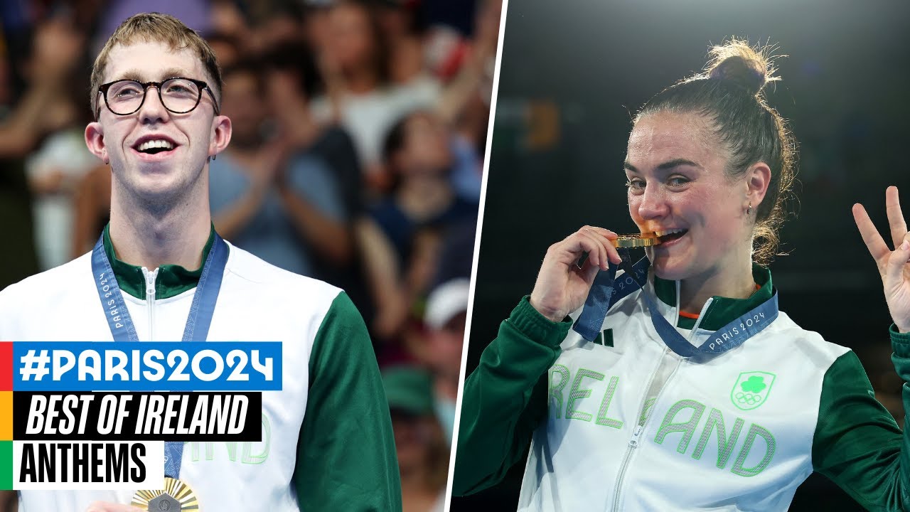 🇮🇪 The best of Ireland at Paris 2024 | Anthems