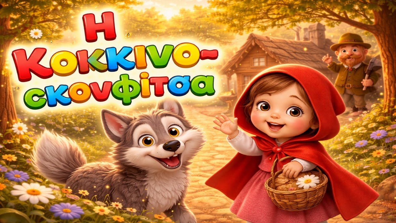 Η κοκκινοσκουφίτσα | @StoryFunhouse