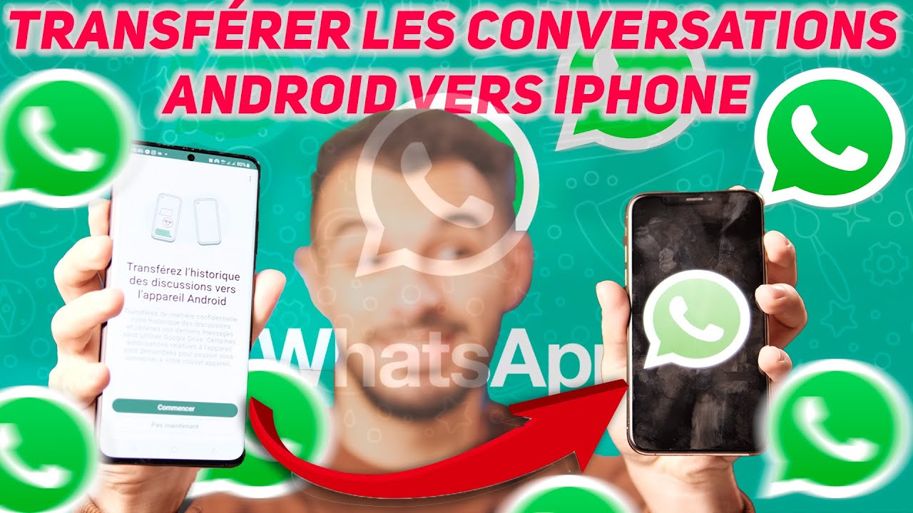 Transférer les Conversations Android vers iPhone  100% Réussite avec AnyTrans