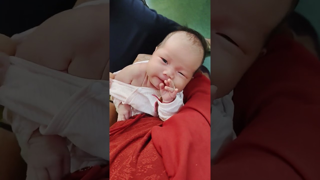 🥹💉 Baby&rsquo;s First Vaccine After One Month | Tiny Tears, Big Courage 👶 #shorts #theirfuture