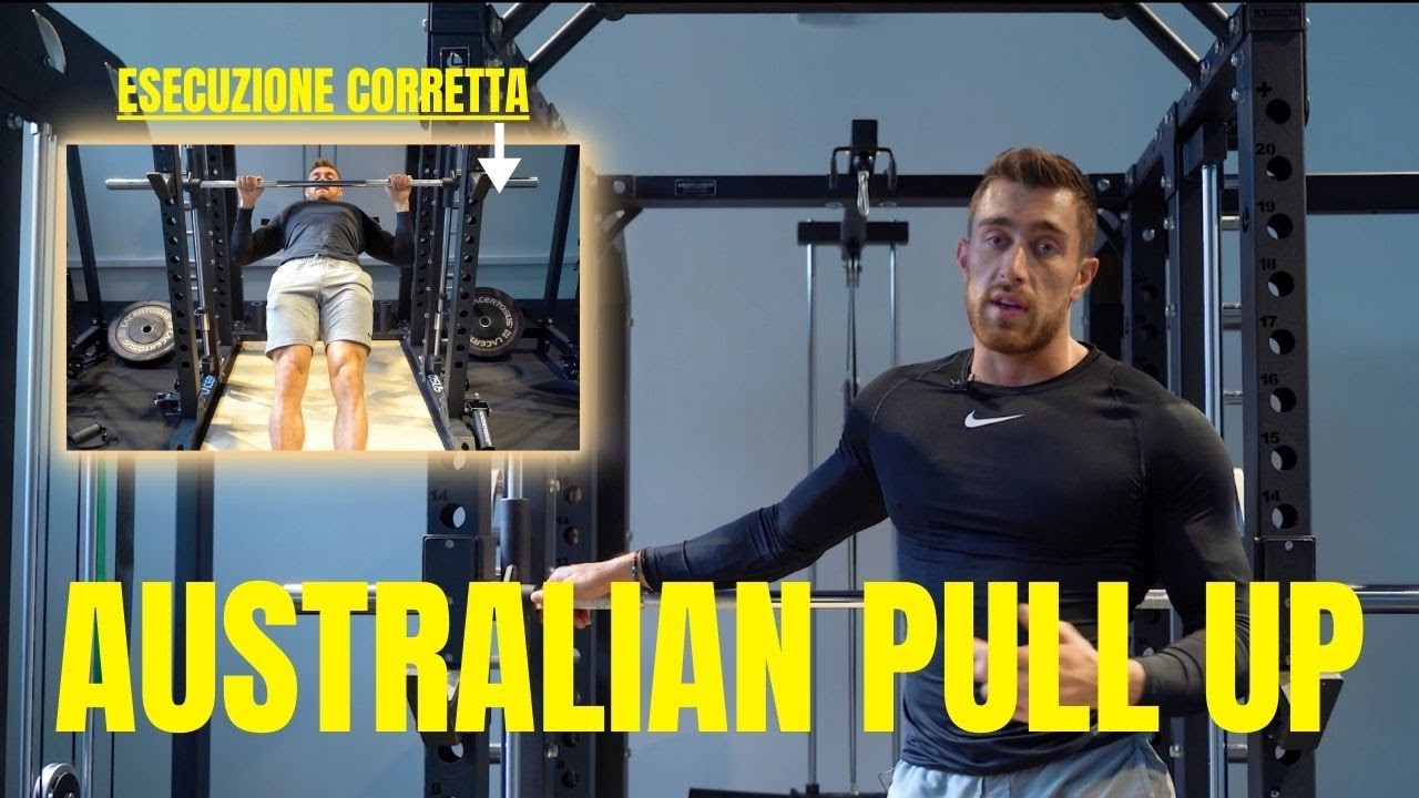 Come svolgere correttamente gli AUSTRALIAN PULL UP