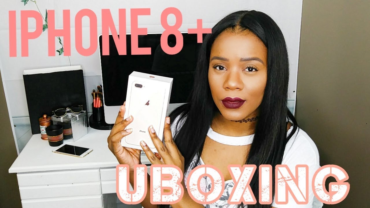 IPHONE 8 PLUS UNBOXING