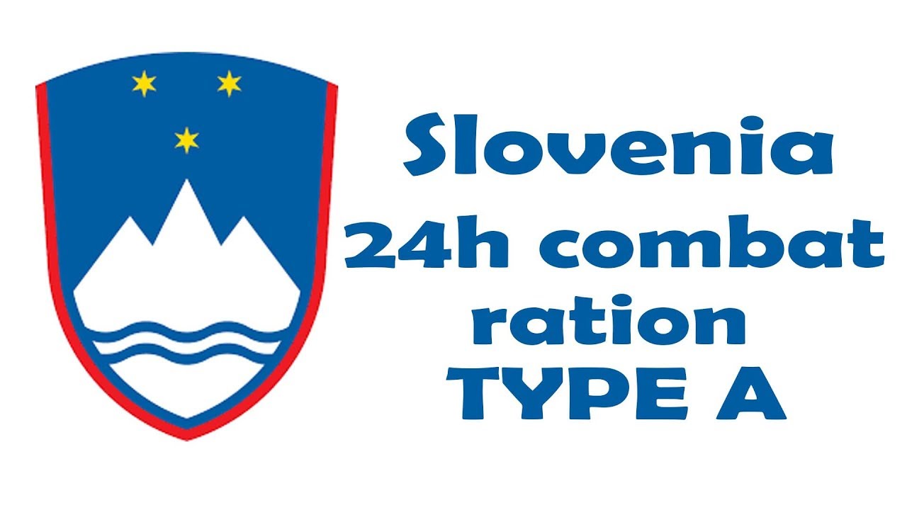 Slovenian ration 2019 24h ration typ A / SLOVENSKI MRE