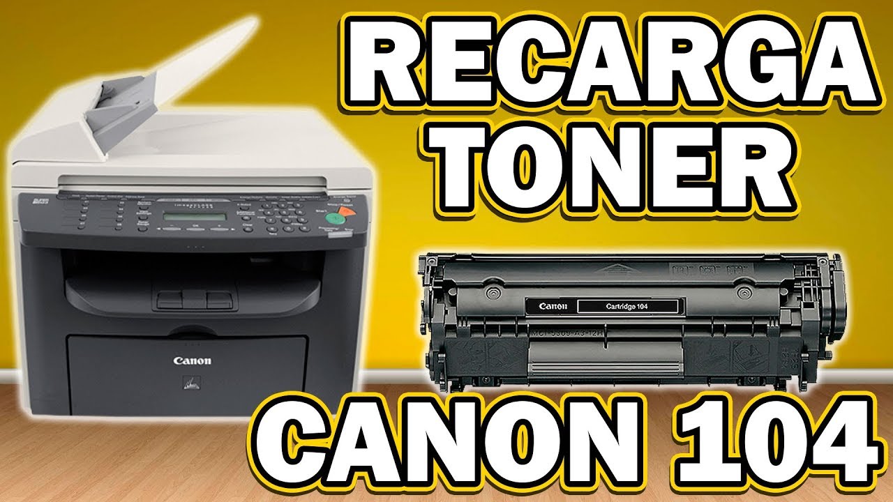 RECARGA │ REFILL DE TONER CANON 104
