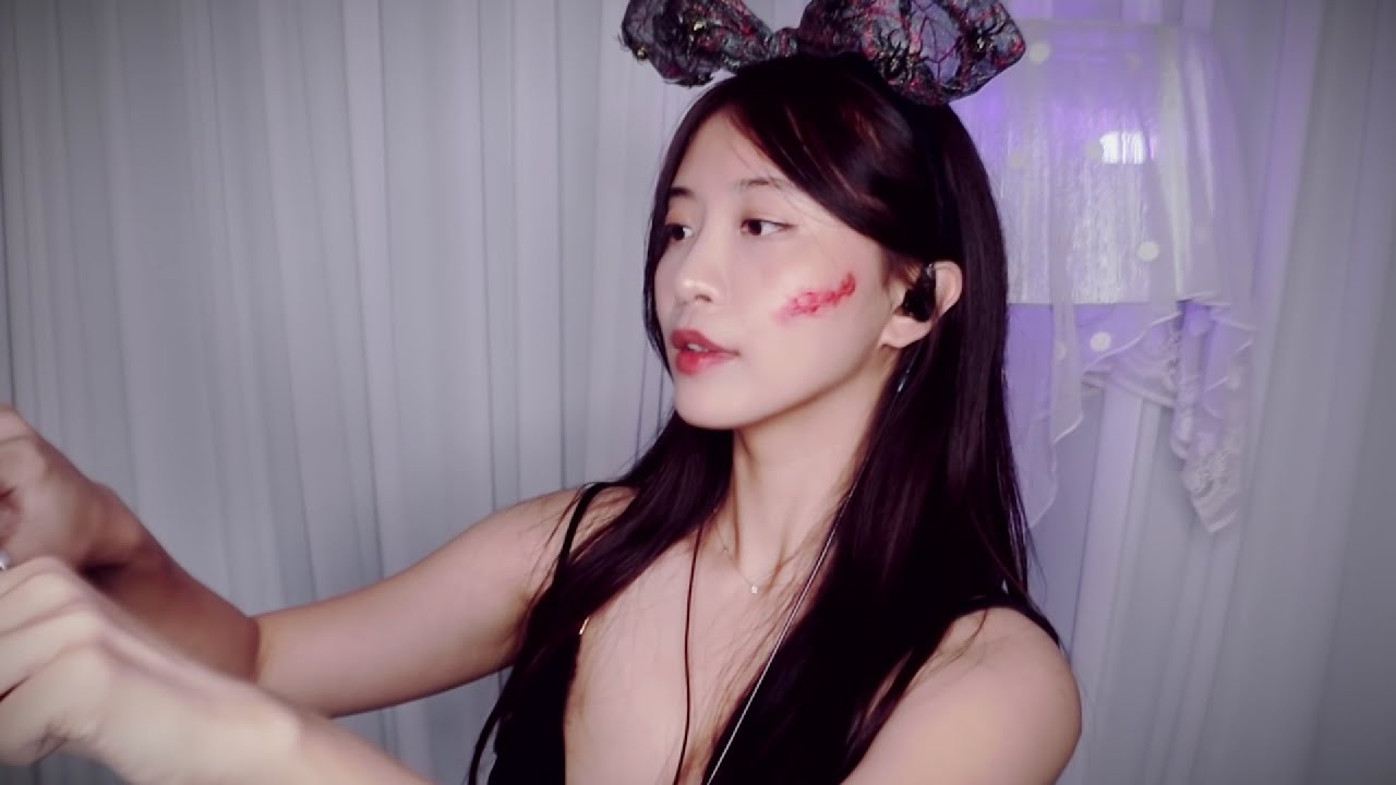 ASMR l  [Sub✔] Romantic Halloween Hair salon 🗝 (Scissors, Combing, Soft wind)