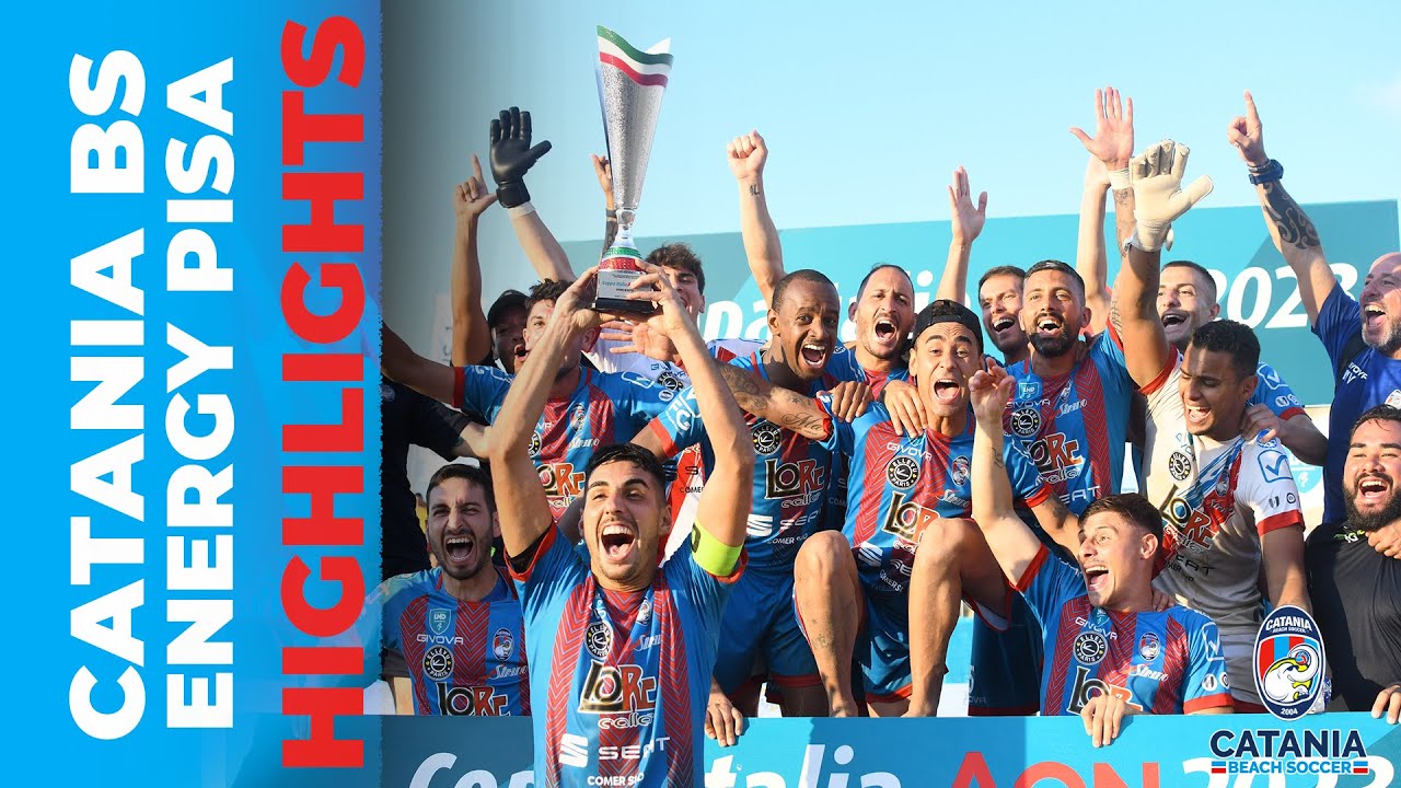 Highlights Finale Coppa Italia. Catania BS - Pisa BS 3-1