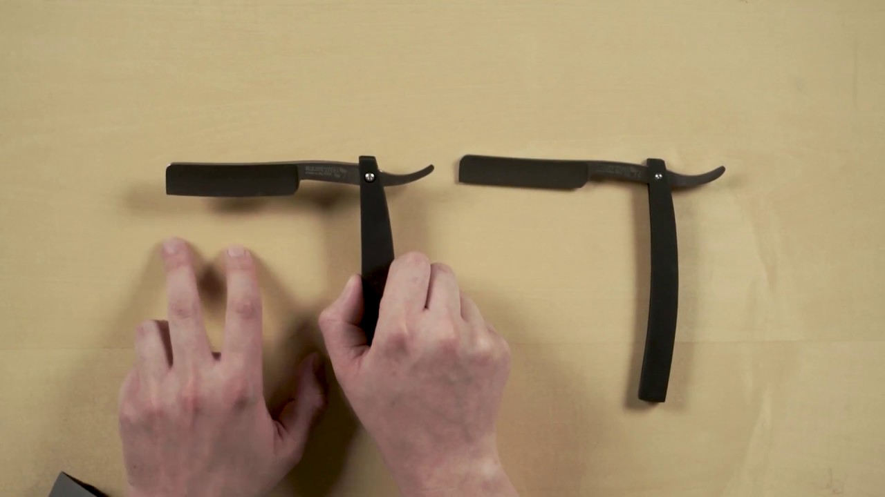 Anatomy Of A Straight Razor