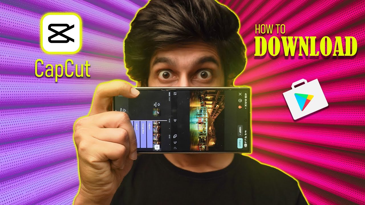 How To Download CapCut In Mobile | STEP BY STEP | P J Cinematic Ideas