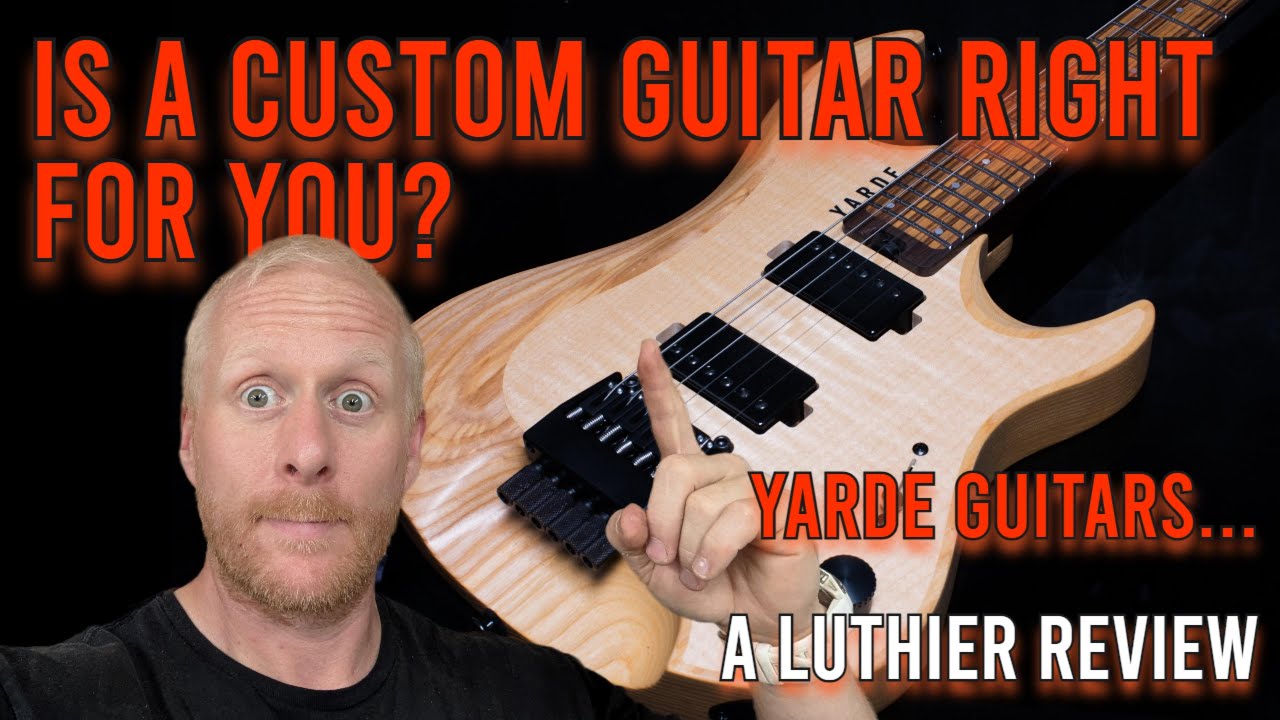 Luthier bespoke Guitars.. Attention to detail? Let's have a look