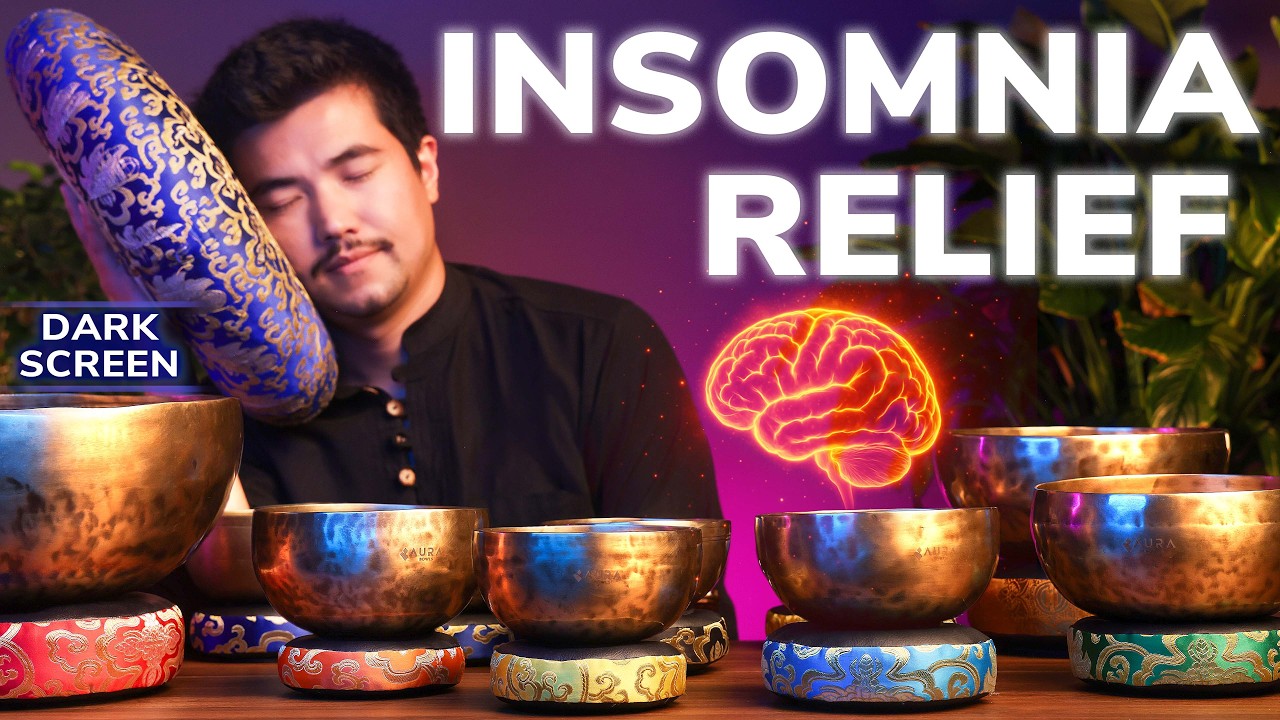 This Video Will Change The Way You *Fight Insomnia* Forever | 10 Hrs of True Himalayan Singing Bowls