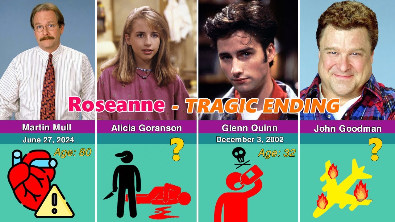 How the 34 Members of the Roseanne Cast Tragically Died?
