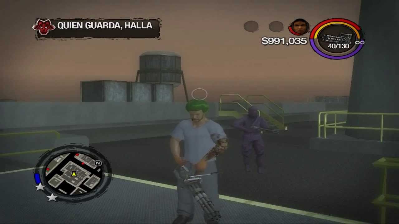 Saints row 2: Brotherhood: Quien guarda halla