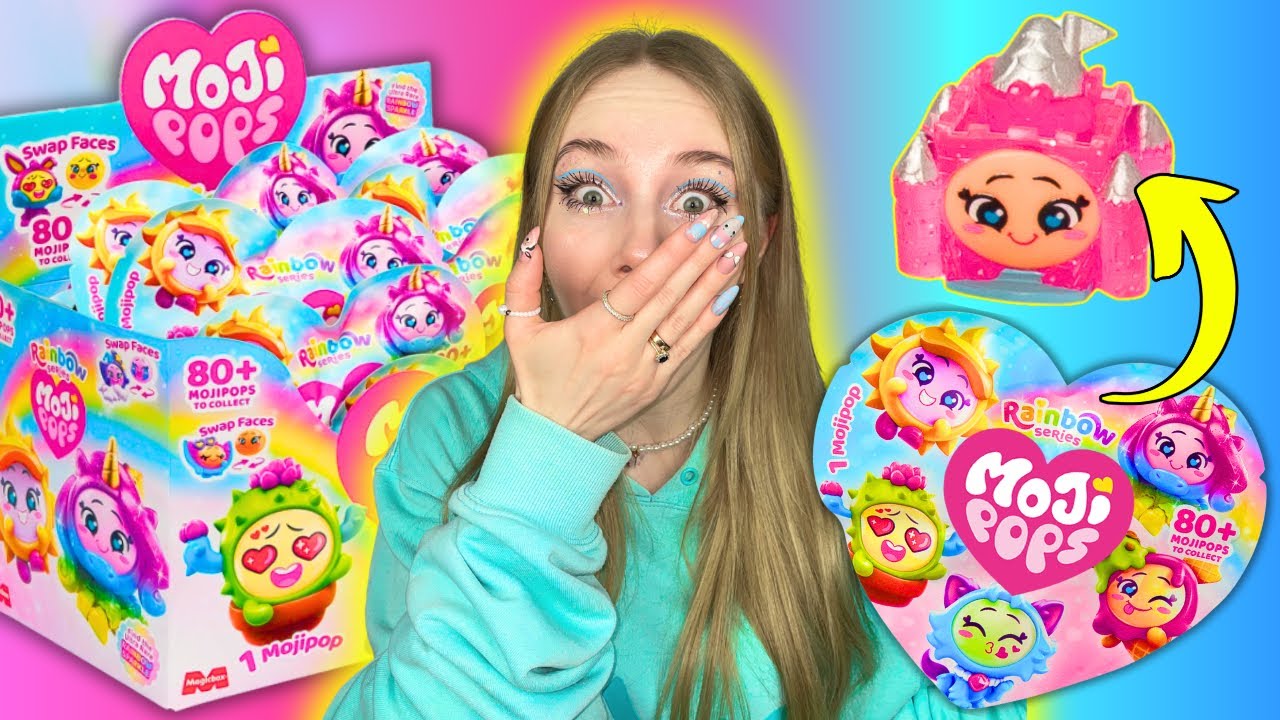 NAJNOWSZE MOJI POPS RAINBOW 🌈 | Moji Pops | Rainbow | Pattje