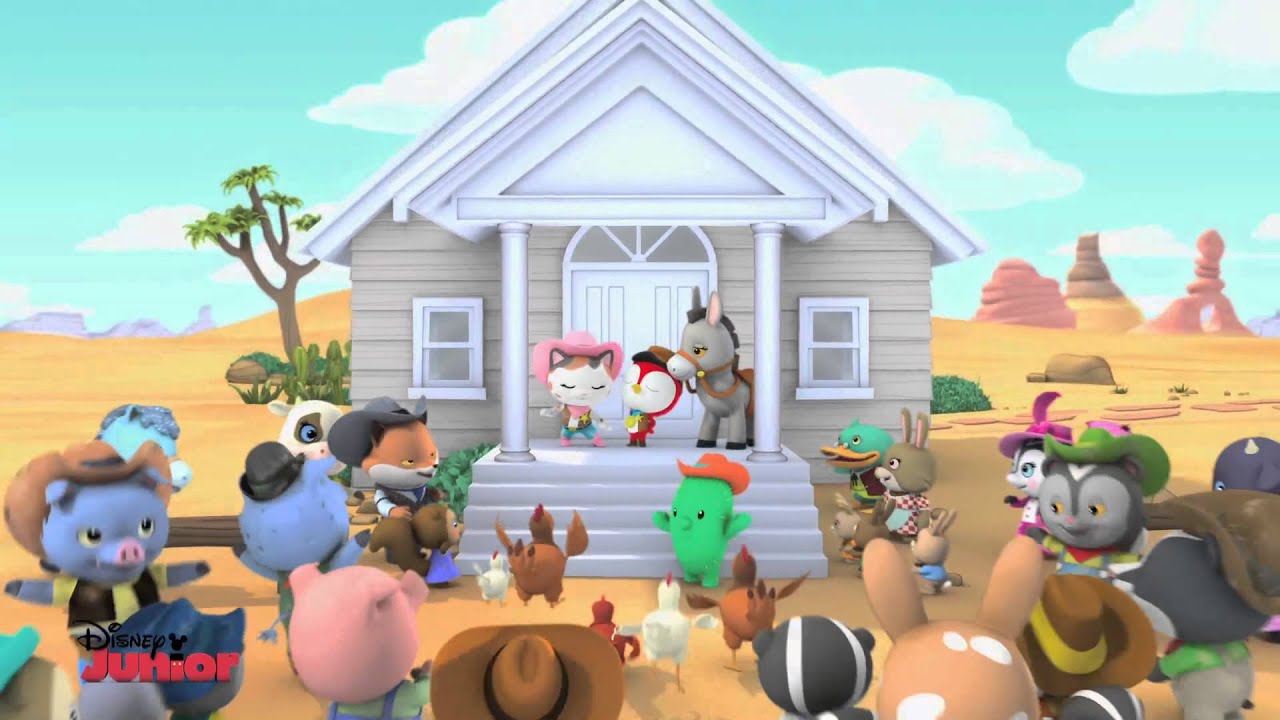 Sheriff Callie | Peck's Darling Clementine Song | @disneykids