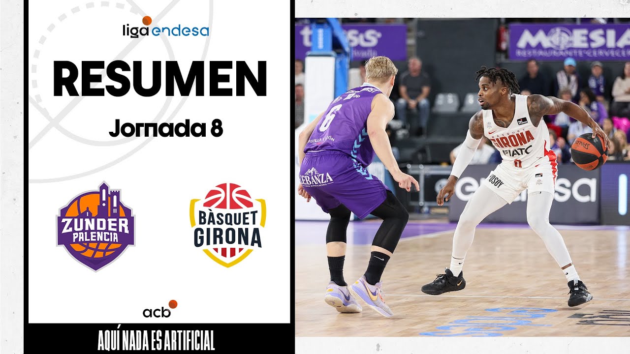 Zunder Palencia - B&agrave;squet Girona (76-80) RESUMEN | Liga Endesa 2023-24