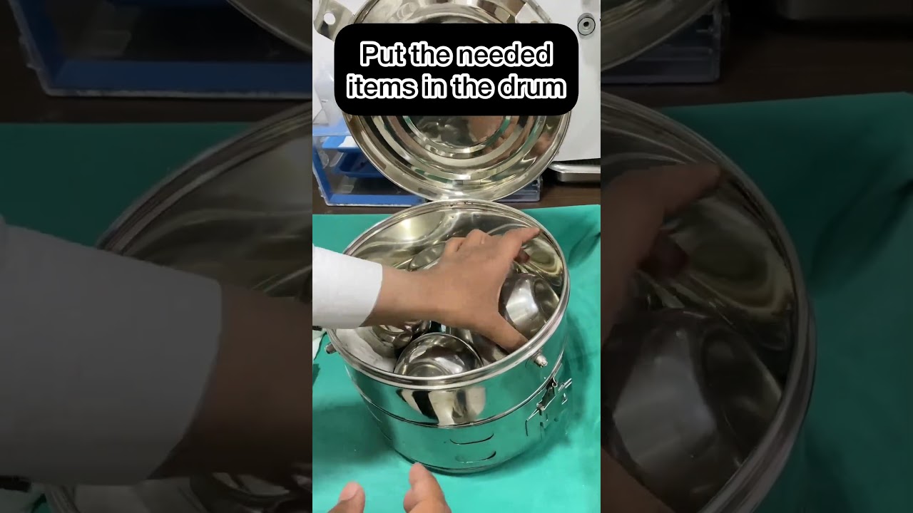How to Autoclave surgical instruments #autoclave  #surgicalinstruments  #shorts #youtubeshorts