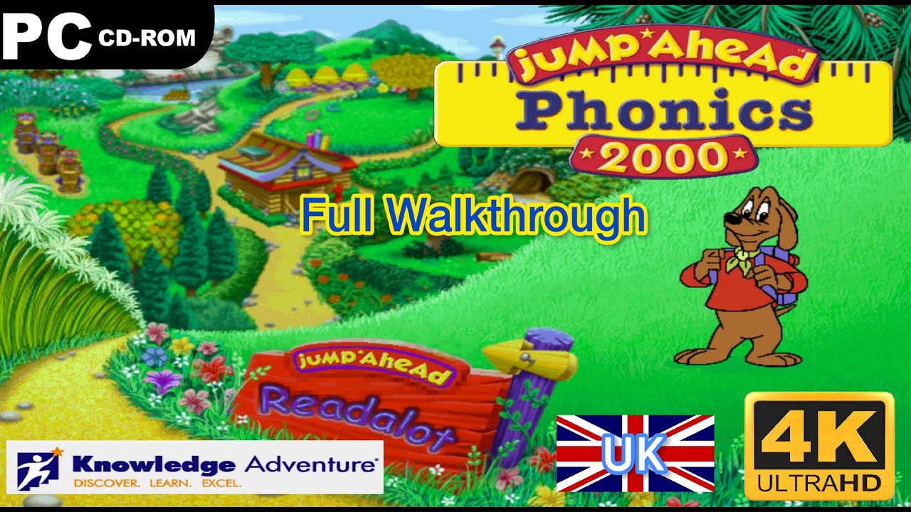 Jump Ahead Phonics Learning System [PC] Gameplay - 4K60ᶠᵖˢ UHD