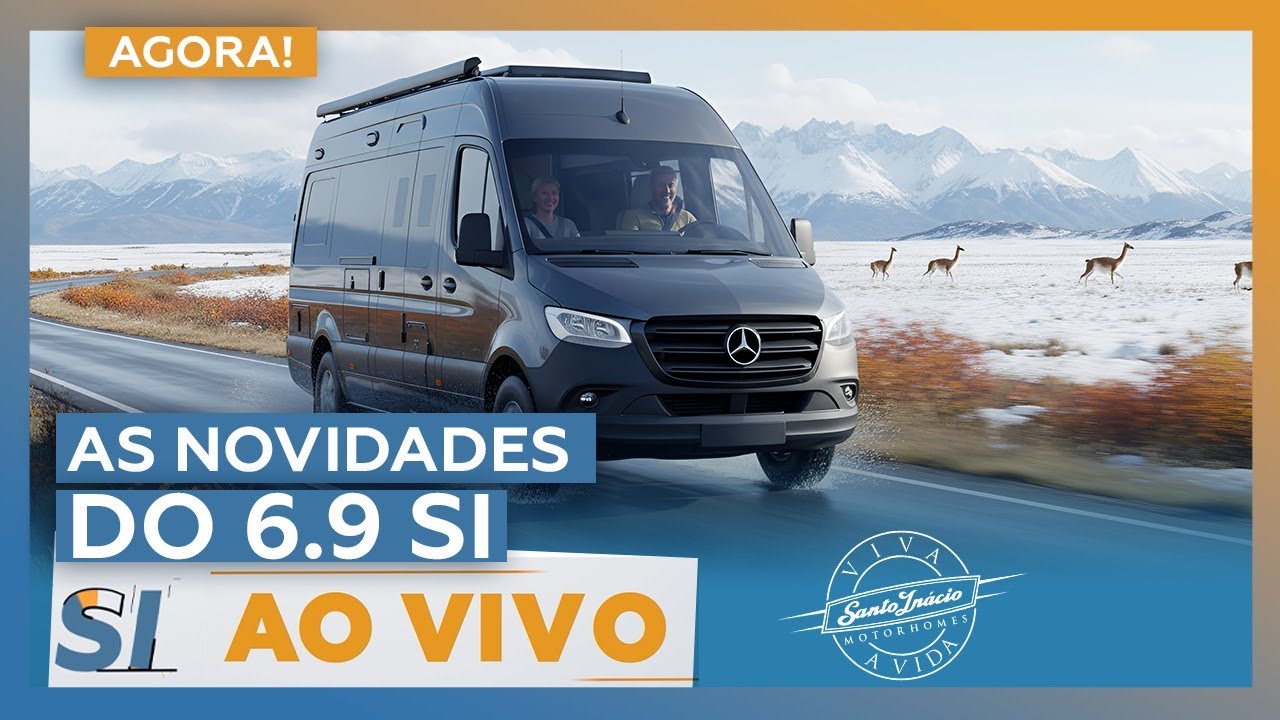 MOTORHOME SANTO INÁCIO - 6.9 SI MERCEDES - TIRE SUAS DÚVIDAS AO VIVO!
