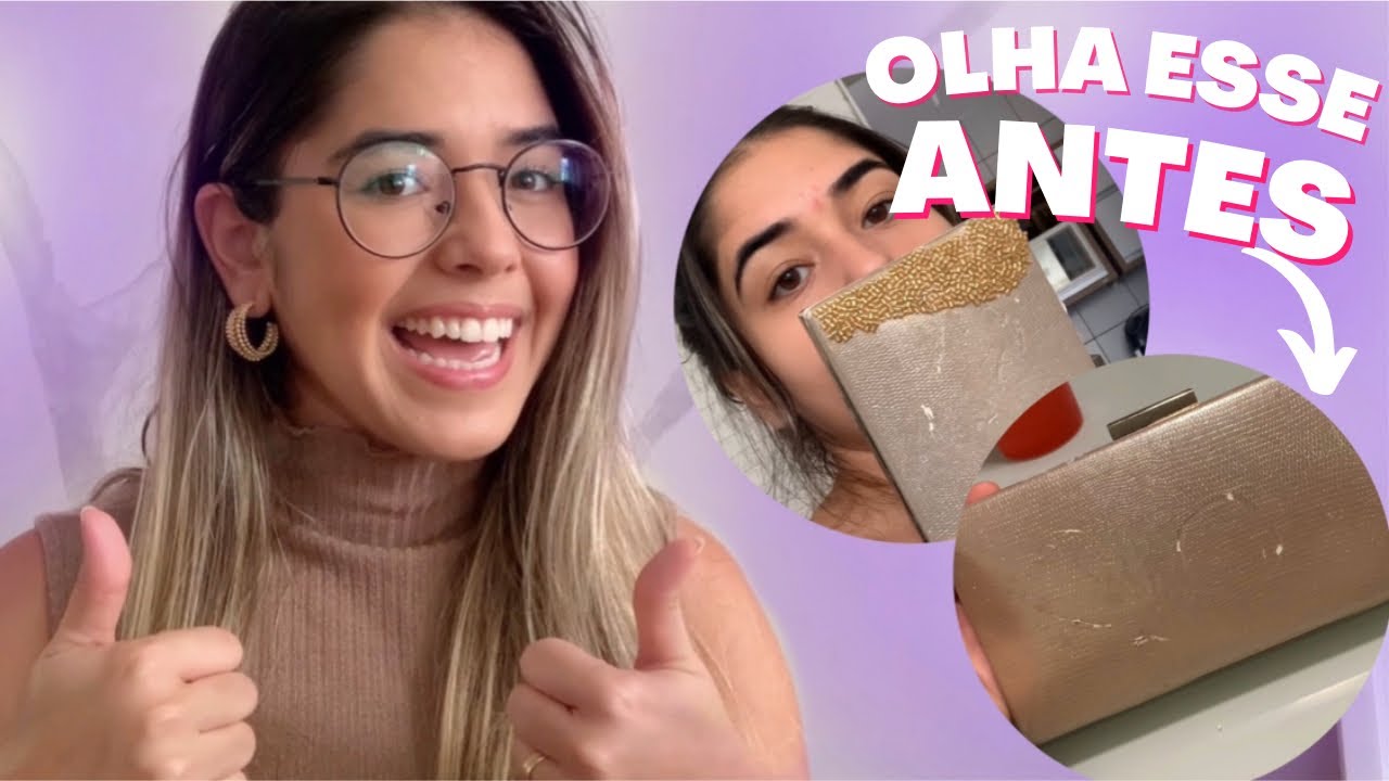 DIY - Transformando uma bolsa de festa.