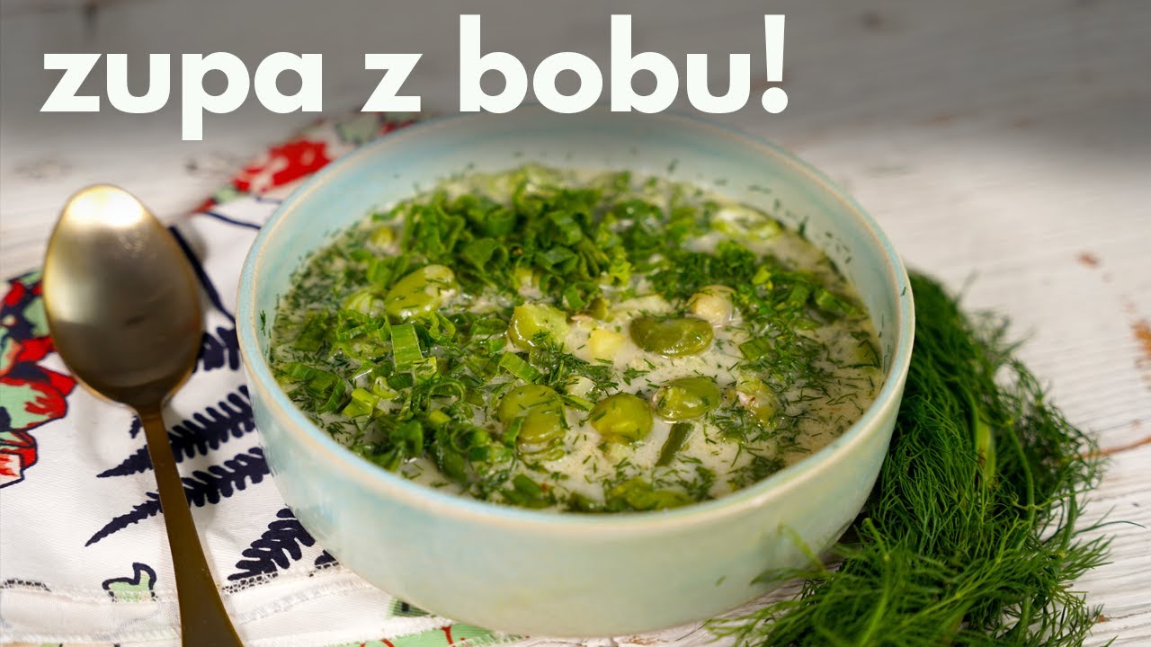 Wakacyjna ZUPA z BOBU! Prosty przepis na obiad [POSMAKUJ POLSKI]