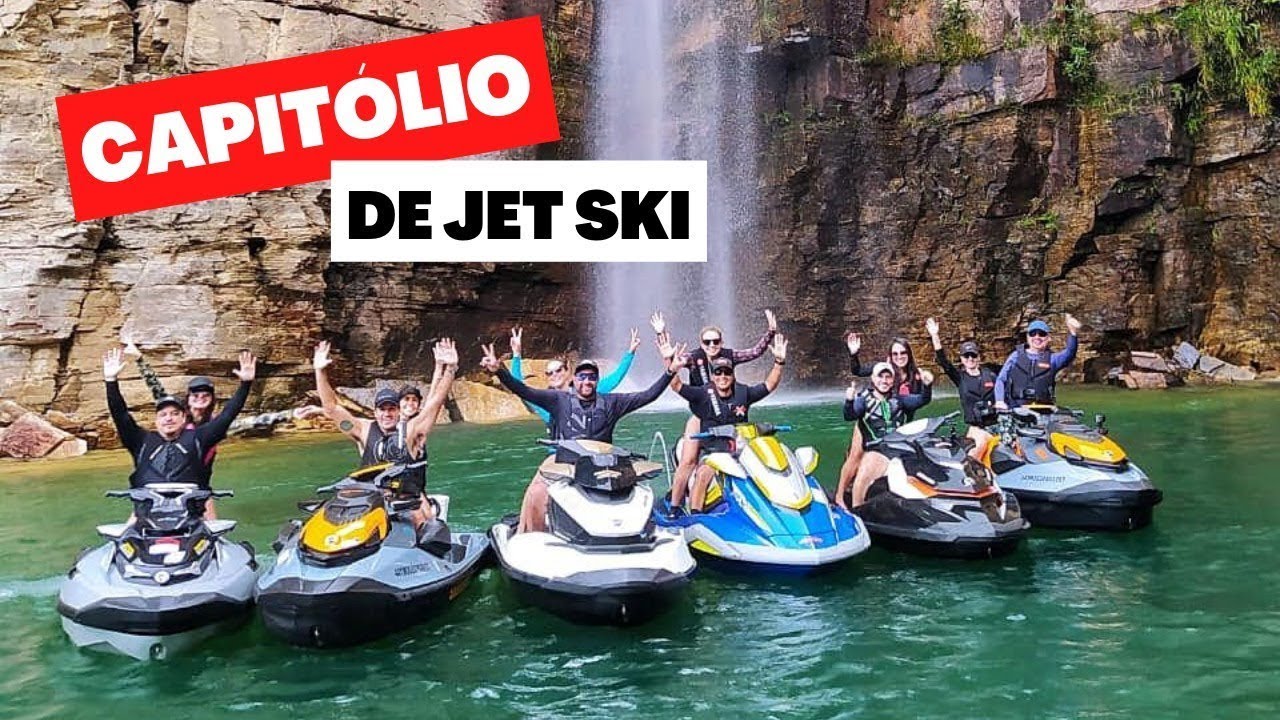 Capitólio de Jet Ski. Uma conexão impar com a Natureza.