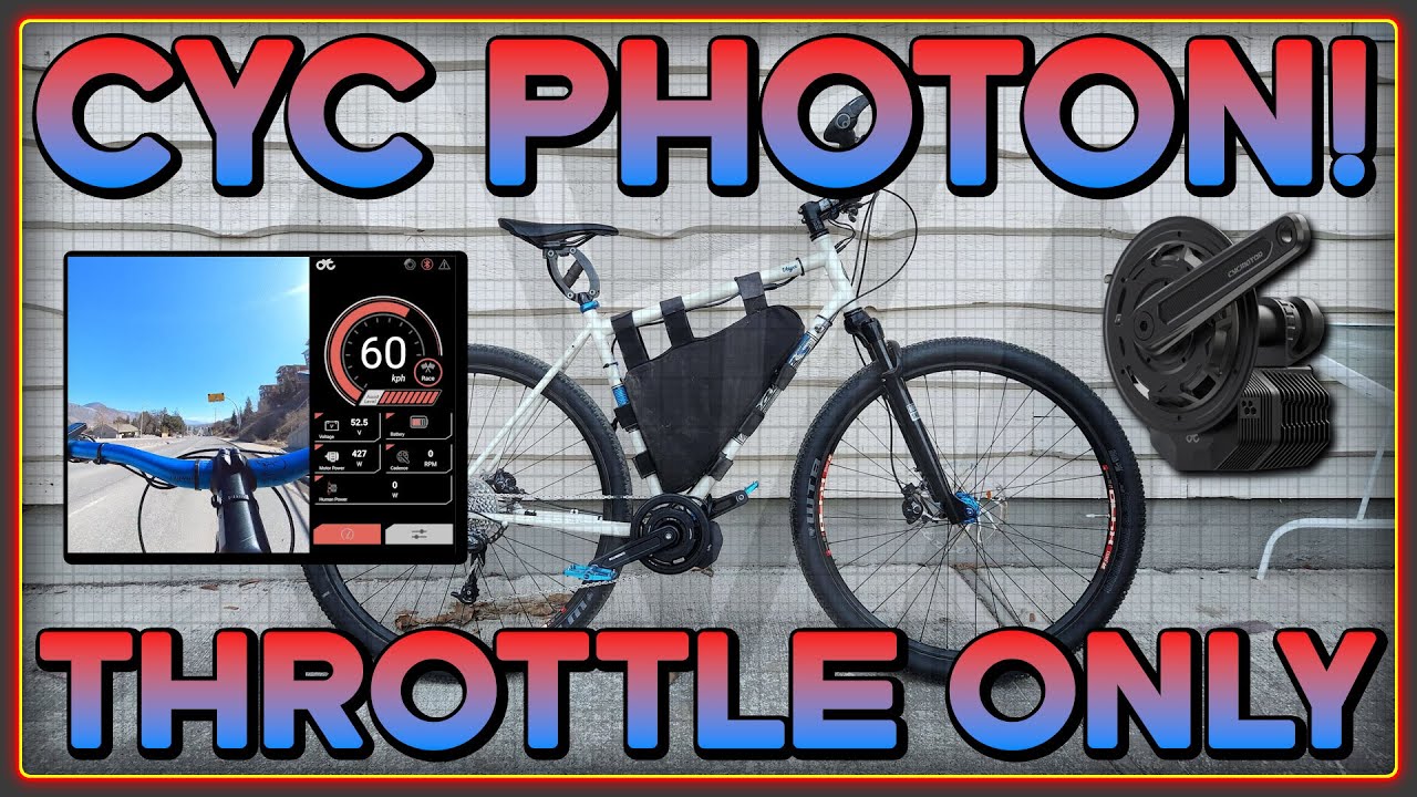 CYC Photon Throttle Only Ride Footage and commentary