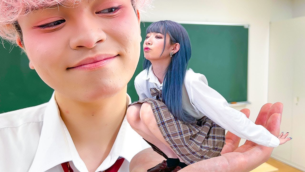 女子高生が小さくなっちゃった！手乗りサイズの女の子を拾いました！
