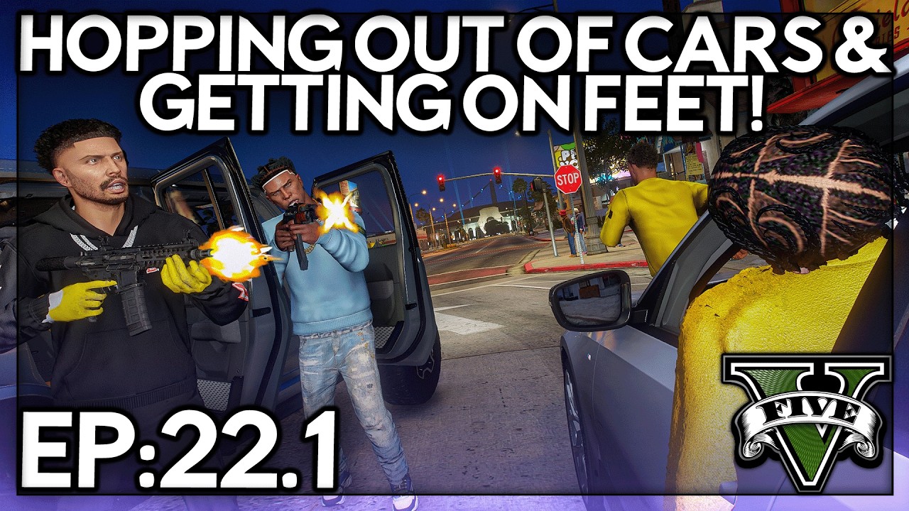 Episode 22.1: Hopping Out Of Cars & Getting On Feet! | GTA RP | Iconic RP