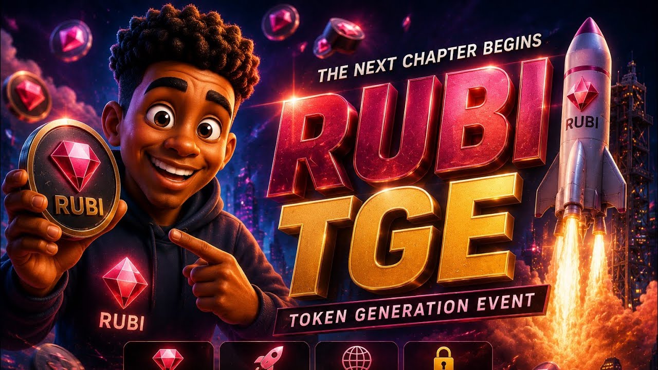 RUBI Airdrop Pre Listing   TGE Incoming