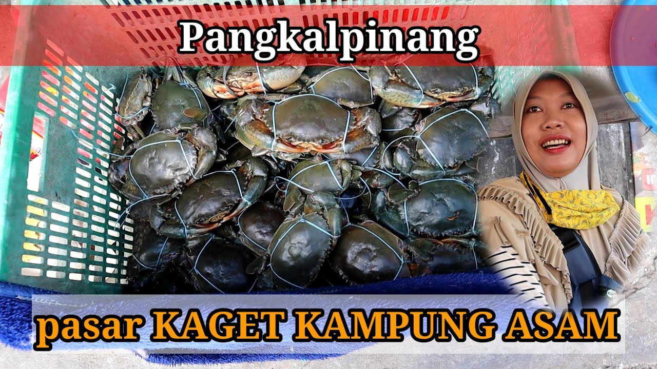 Pasar Kaget Kampung Asam Pangkalpinang Bangka||Pasar tradisional||Indonesian Traditional Market.