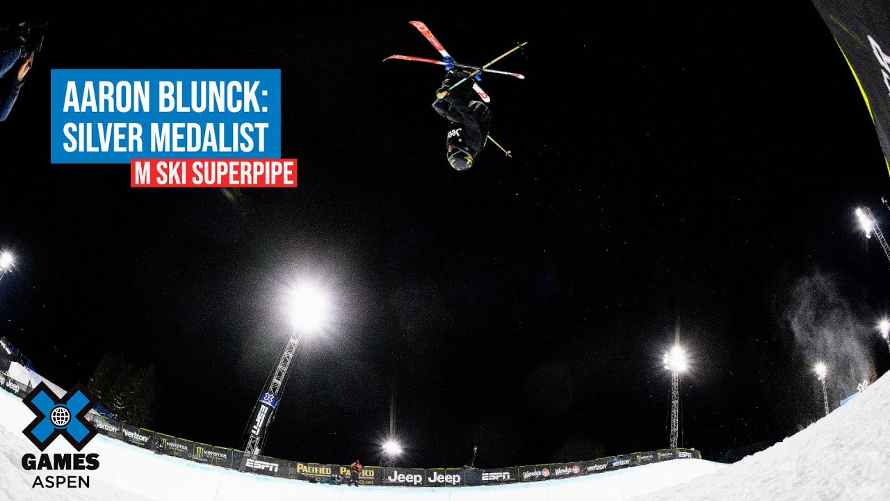 Aaron Blunck: Silver Medalist - Men's Ski Superpipe | X Games Aspen 2022