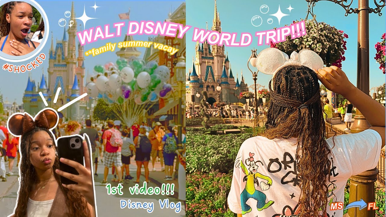 WALT DISNEY WORLD VLOG!!! | ft. magic & animal kingdom, grwm, mini mukbang, LOTS of screaming + MORE