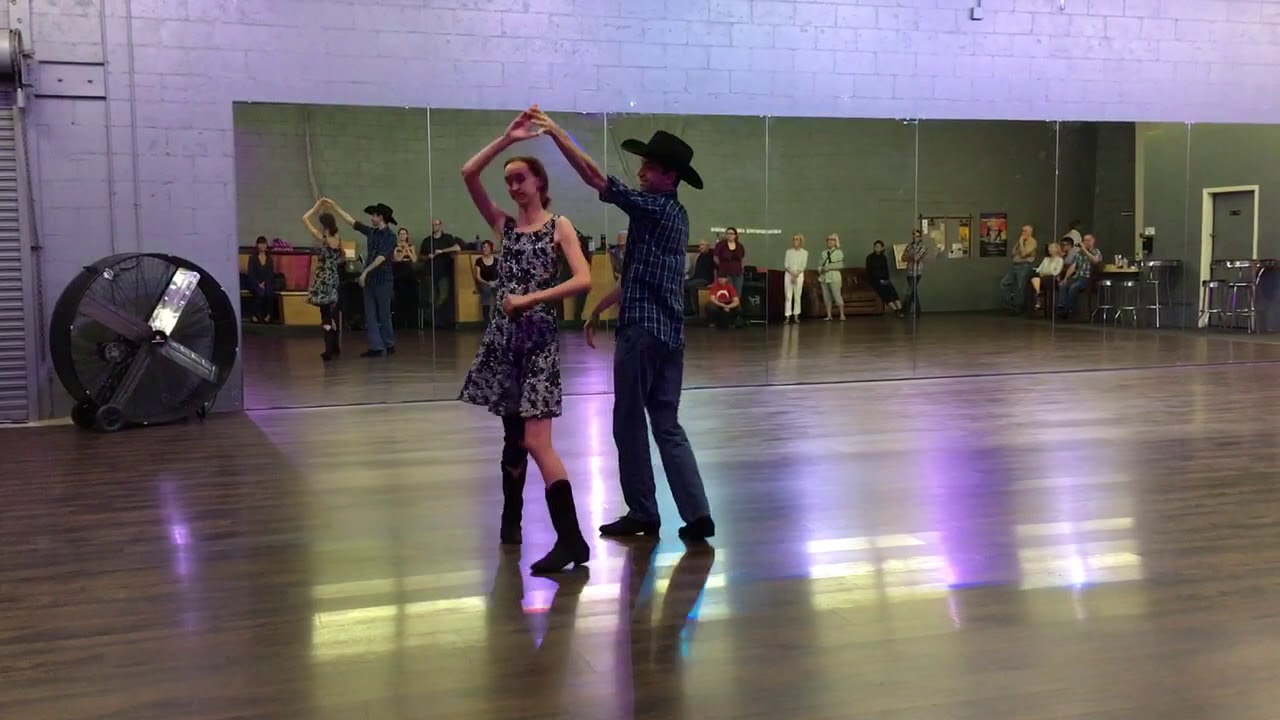 Night Club Two Step routine for competition