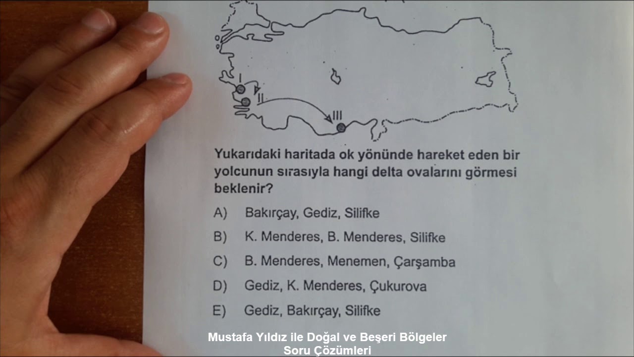 #evdekalderslerdengerikalma KPSS Coğrafya Doğal ve Beşeri Bölgeler Soru Çözümleri