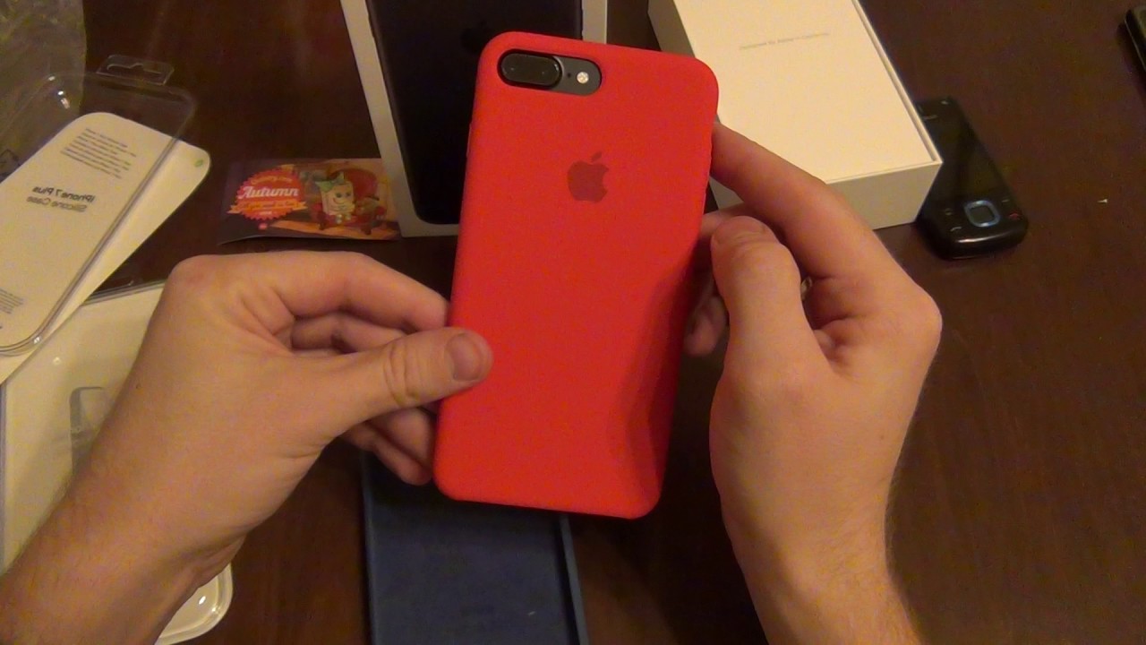 Обзор и сравнение двух чехлов от apple для IPhone 7 plus
